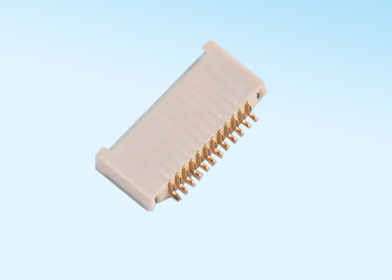 Phosphor Bronze Terminal FPC Cable Connector 0.5mm Pitch 1.2mm Hight Without Lock