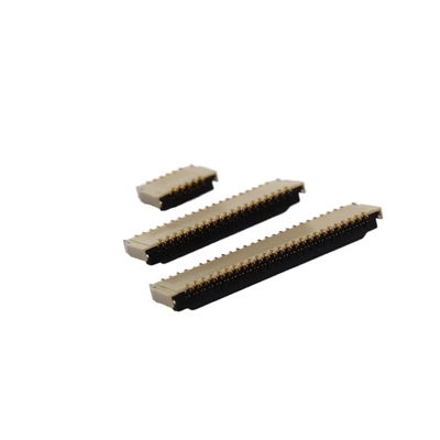FPC/FFCコネクタ 0.3MMピッチ フロントプラグ 後ろロック ソフトラインソケット高さ 1.0MM 9/13/41/71P