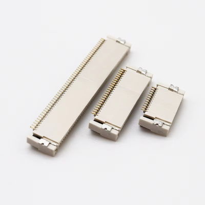 FPC/FFCコネクタ 0.5MMピッチ フロントプラグ 後ろロック 柔軟な列ソケット高さ2.0MM 4/12/40/60P